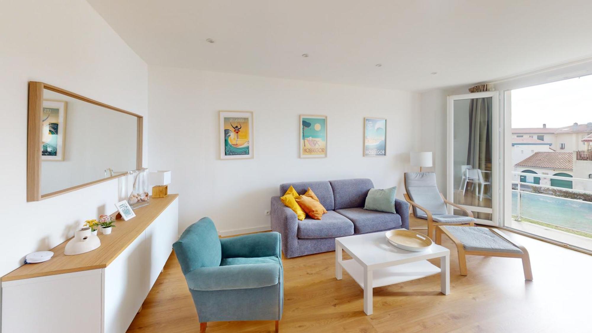 Sable - Appartement Renove Pour 4 Personnes Soorts-Hossegor Buitenkant foto