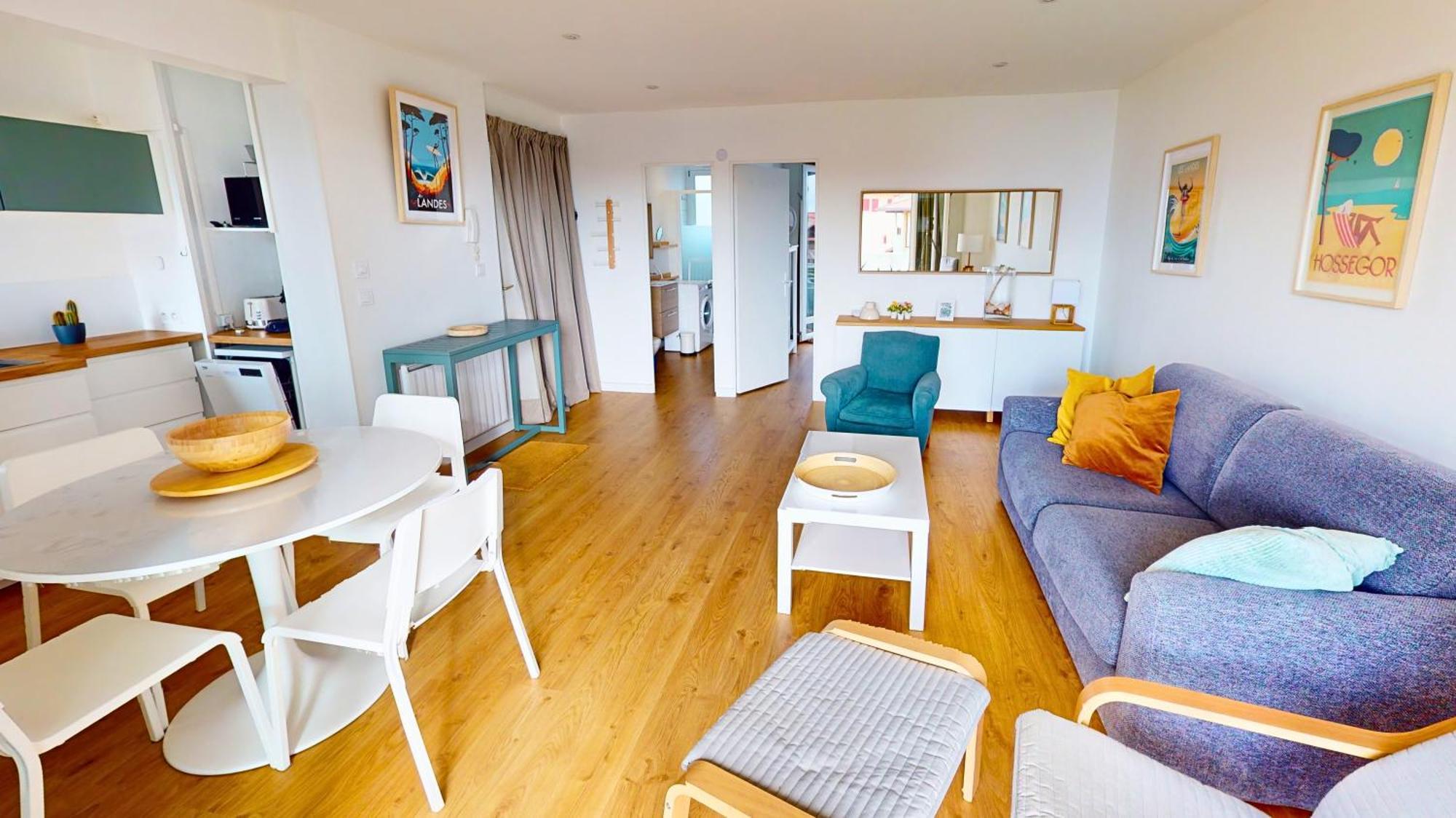 Sable - Appartement Renove Pour 4 Personnes Soorts-Hossegor Buitenkant foto