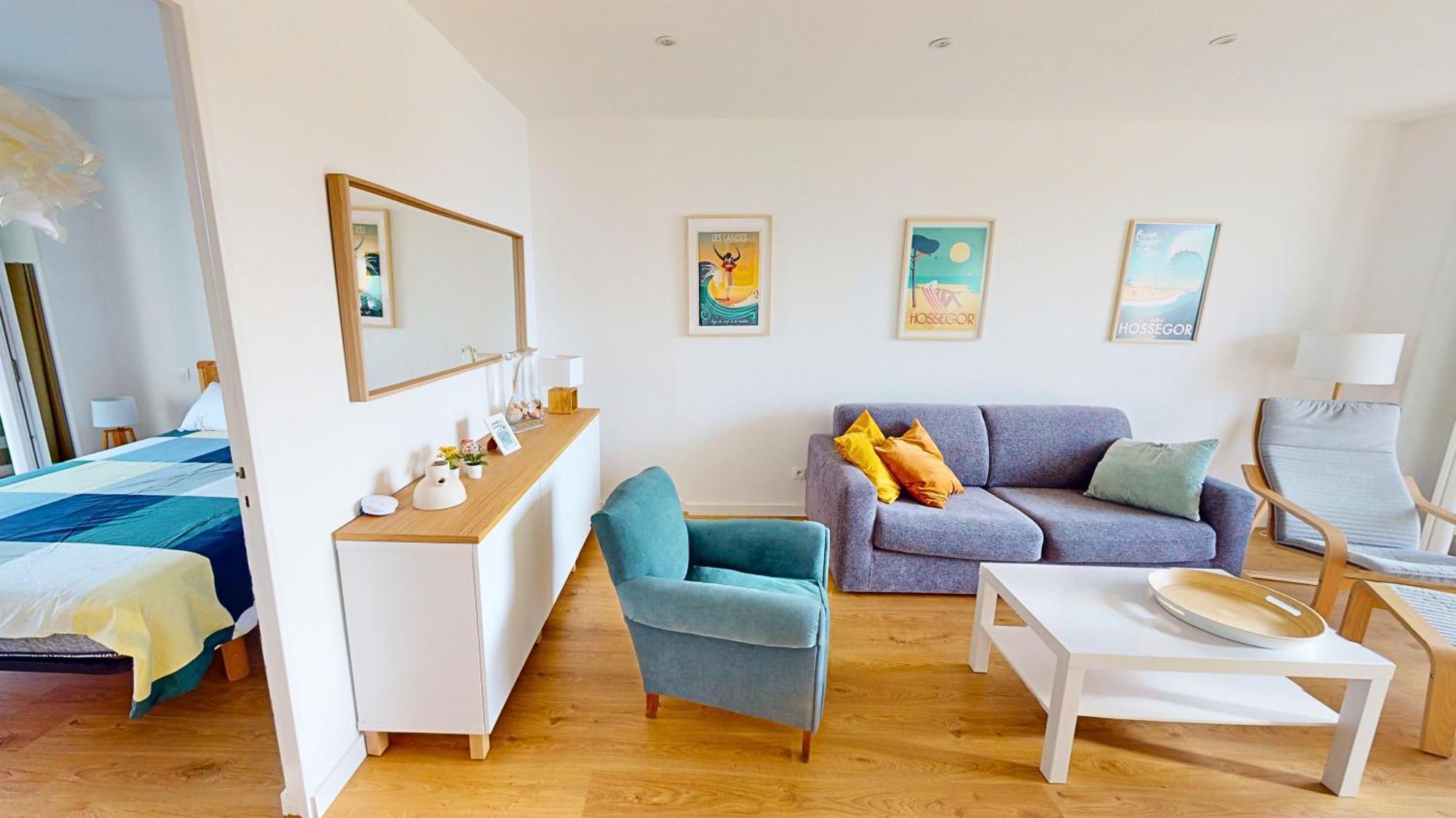 Sable - Appartement Renove Pour 4 Personnes Soorts-Hossegor Buitenkant foto