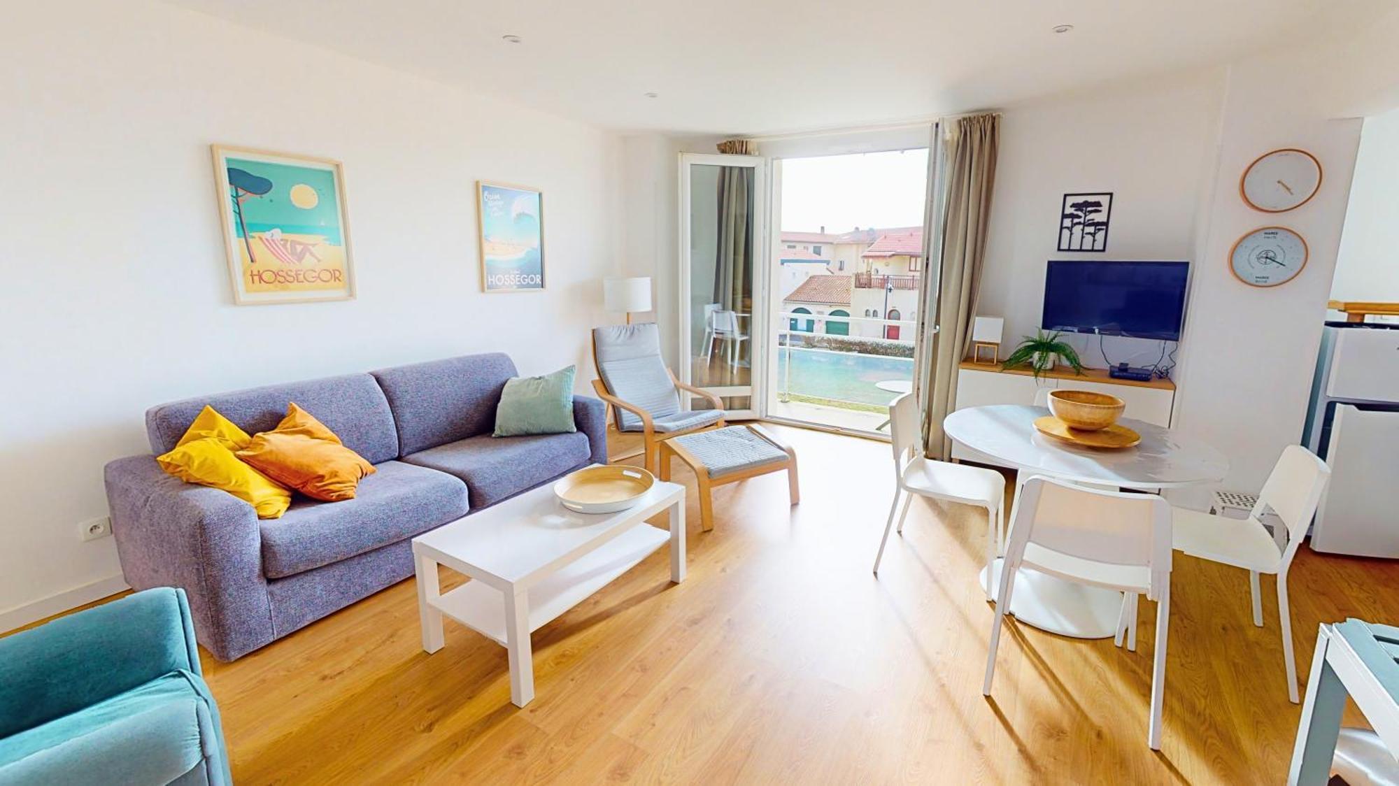 Sable - Appartement Renove Pour 4 Personnes Soorts-Hossegor Buitenkant foto