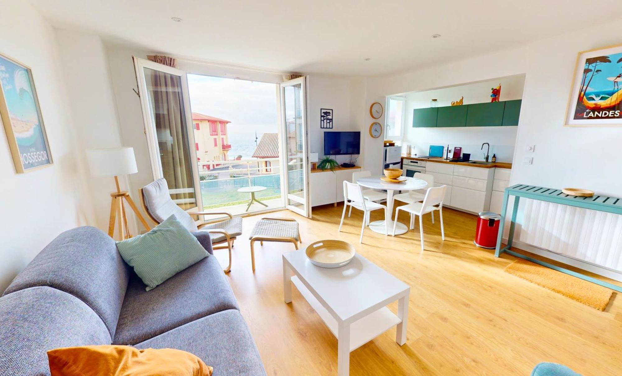 Sable - Appartement Renove Pour 4 Personnes Soorts-Hossegor Buitenkant foto